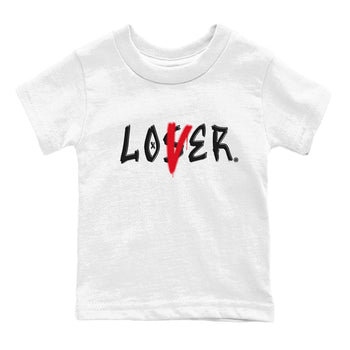 Air Jordan 4 Bred Reimagined shirt to match jordans Loser Lover sneaker tees 4s Bred Reimagined SNRT sneaker release tees baby toddler White 2 cotton Shirt