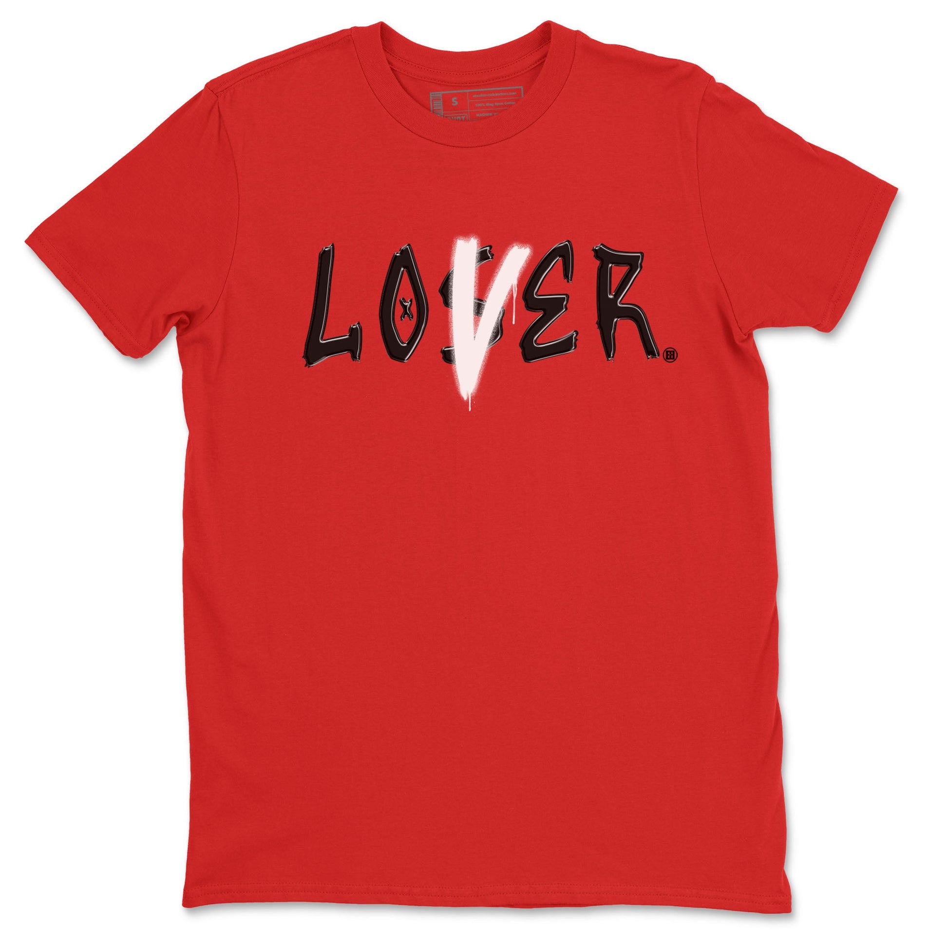 Air Jordan 4 Bred Reimagined shirt to match jordans Loser Lover sneaker tees 4s Bred Reimagined SNRT Sneaker Release Tees unisex cotton Red 2 crew neck shirt