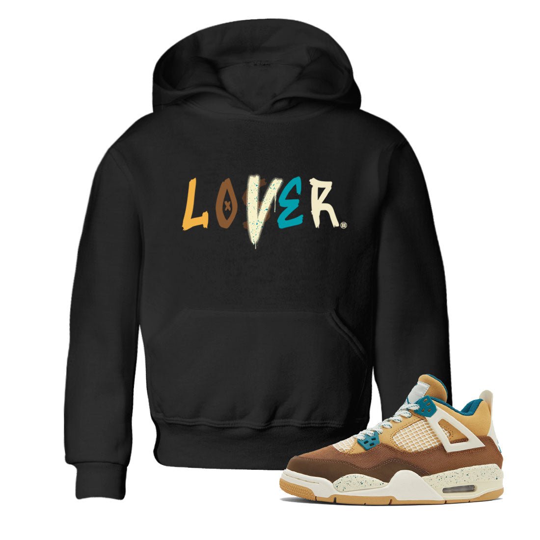 4s Cacao Wow shirt to match jordans Loser Lover sneaker tees Air Jordan 4 Cacao Wow SNRT Sneaker Release Tees Baby Toddler Black 1 T-Shirt