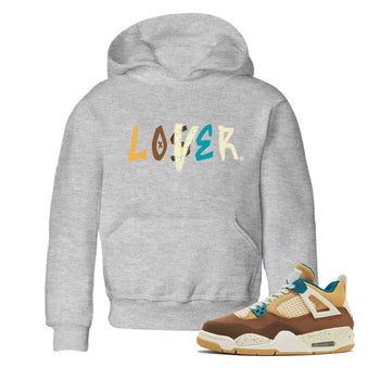 4s Cacao Wow shirt to match jordans Loser Lover sneaker tees Air Jordan 4 Cacao Wow SNRT Sneaker Release Tees Baby Toddler Heather Grey 1 T-Shirt