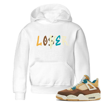 4s Cacao Wow shirt to match jordans Loser Lover sneaker tees Air Jordan 4 Cacao Wow SNRT Sneaker Release Tees Baby Toddler White 1 T-Shirt