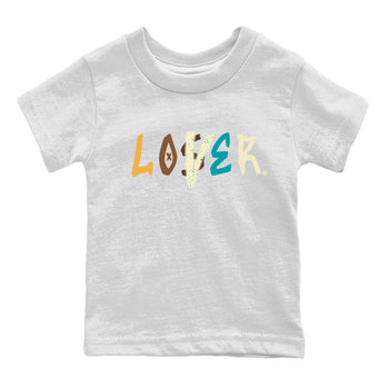 4s Cacao Wow shirt to match jordans Loser Lover sneaker tees Air Jordan 4 Cacao Wow SNRT Sneaker Release Tees Baby Toddler White 2 T-Shirt