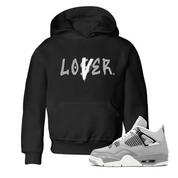 Air Jordan 4 Retro Frozen Moments shirt to match jordans Loser Lover sneaker tees AJ4 Frozen Moments SNRT Sneaker Release Tees Baby Toddler Black 1 T-Shirt