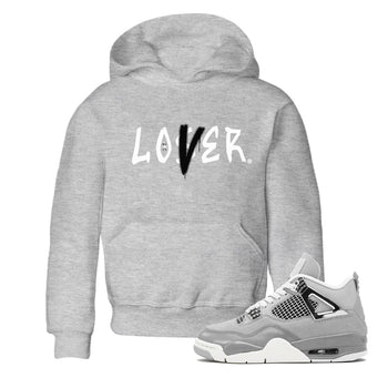 Air Jordan 4 Retro Frozen Moments shirt to match jordans Loser Lover sneaker tees AJ4 Frozen Moments SNRT Sneaker Release Tees Baby Toddler Heather Grey 1 T-Shirt