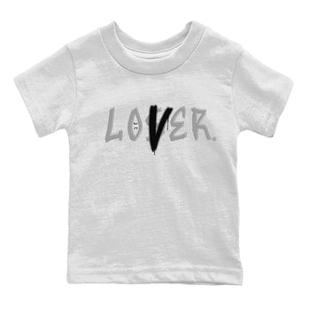 Air Jordan 4 Retro Frozen Moments shirt to match jordans Loser Lover sneaker tees AJ4 Frozen Moments SNRT Sneaker Release Tees Baby Toddler White 2 T-Shirt