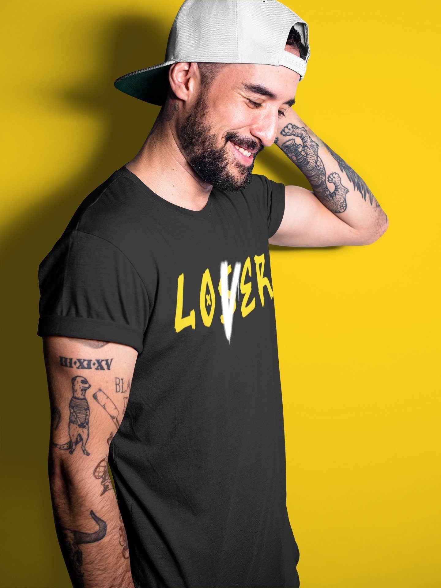Jordan 4 Lightning Sneaker Match Tees Loser Lover Sneaker Tees Jordan 4 Lightning Sneaker Release Tees Unisex Shirts