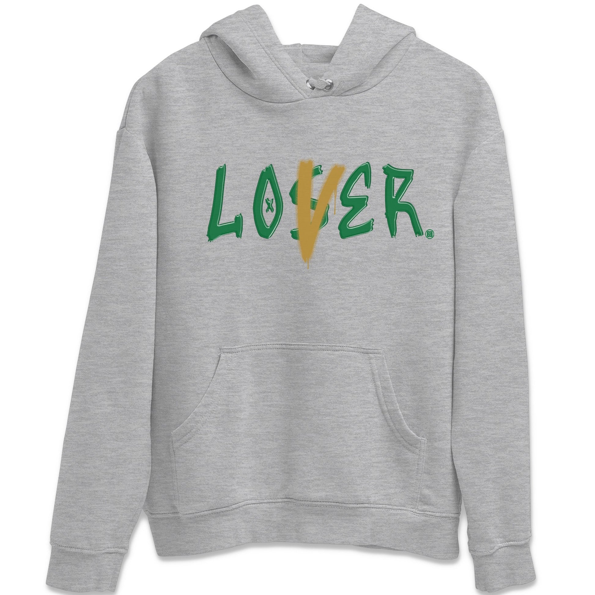 Jordan 4 Pine Green SB Sneaker Match Tees Loser Lover Sneaker Tees Nike SB x Jordan 4 Pine Green Sneaker Tees Sneaker Release Shirts Unisex Shirts Heather Grey 2