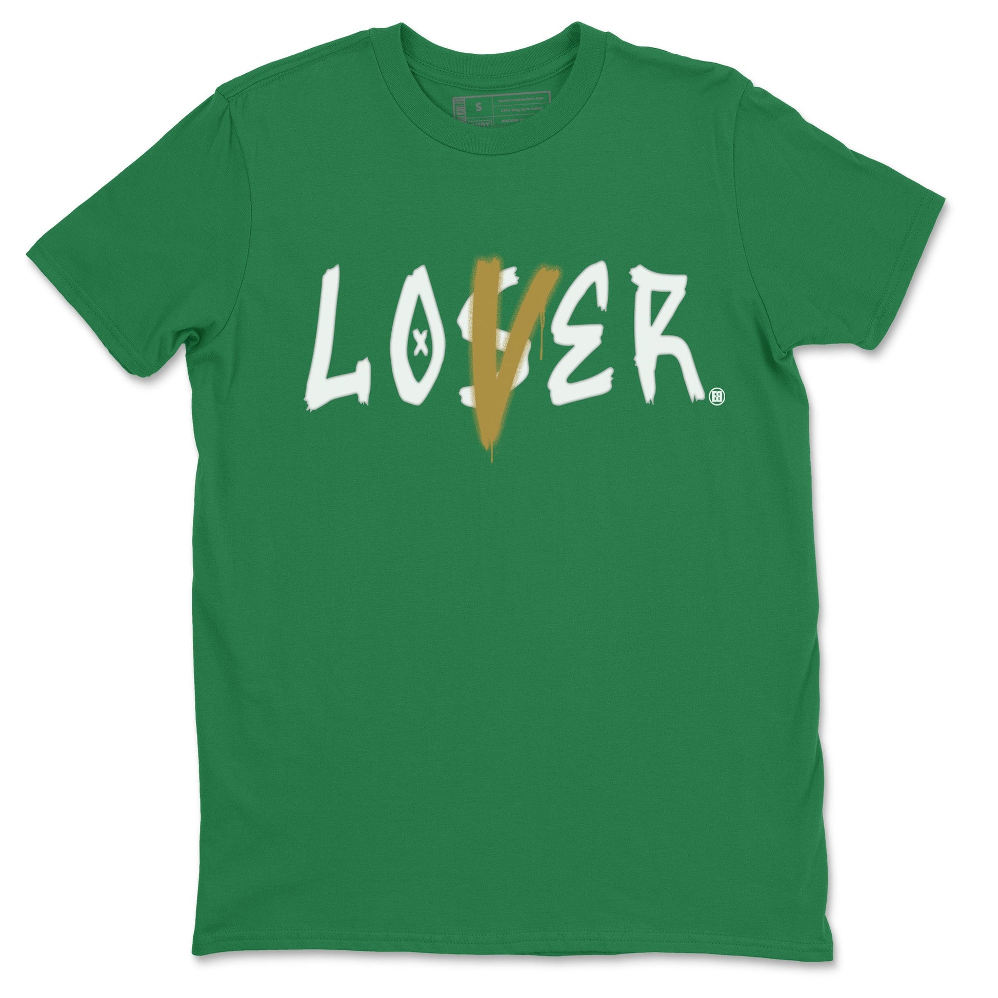 Air Jordan 4 Pine Green Sneaker Match Tees Loser Lover Sneaker Tees Nike SB x Jordan 4 Pine Green Sneaker Release Tees Unisex Shirts Kelly Green 2