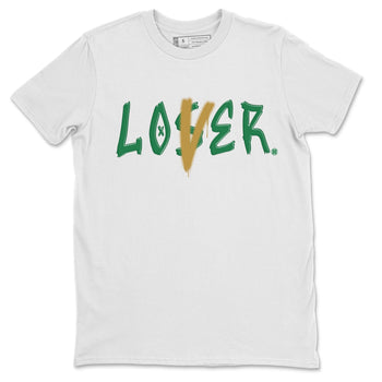 Jordan 4 Pine Green SB Sneaker Match Tees Loser Lover Sneaker Tees Nike SB x Jordan 4 Pine Green Sneaker Tees Sneaker Release Shirts Unisex Shirts White 2