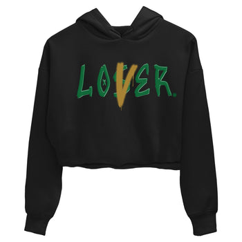 Air Jordan 4 Pine Green Sneaker Match Tees Loser Lover Sneaker Tees Nike SB x Jordan 4 Pine Green Sneaker Release Tees Women's Shirts Black 2