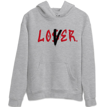 Jordan 4 Red Cement Tees Outfits Loser Lover Sneaker Tees Air Jordan 4 Red Cement Sneaker Release Tees Unisex Shirts Heather Grey 2