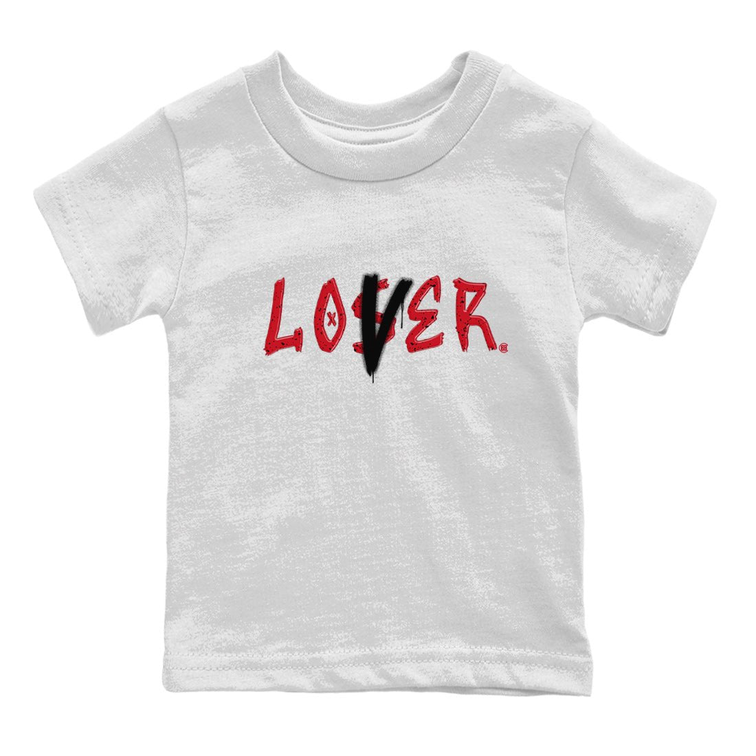 Jordan 4 Red Cement Tees Outfits Loser Lover Sneaker Tees Air Jordan 4 Red Cement Sneaker Release Tees Kids Shirts White 2