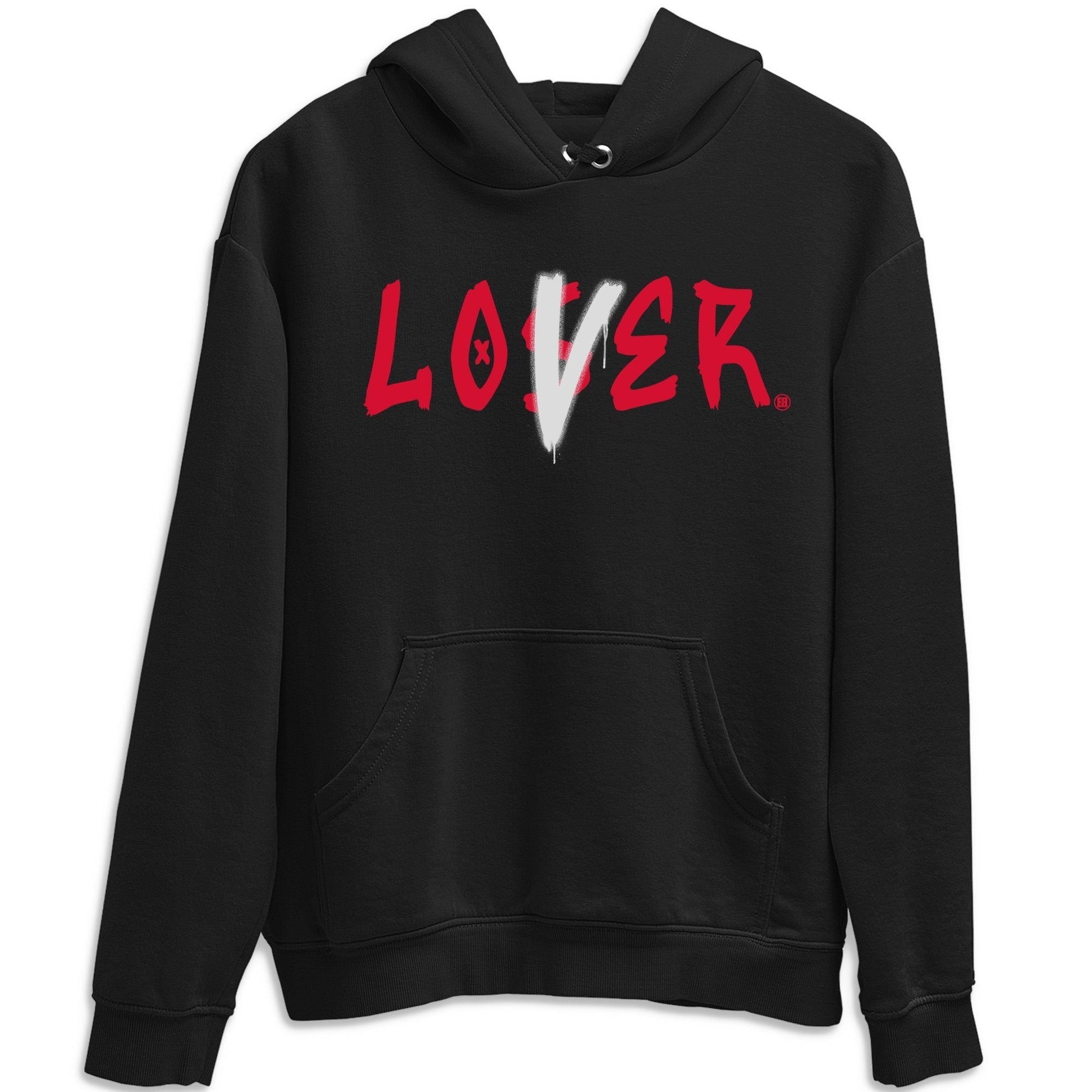 Jordan 4 Red Thunder Sneaker Match Tees Loser Lover Sneaker Tees Jordan 4 Red Thunder Sneaker Release Tees Unisex Shirts
