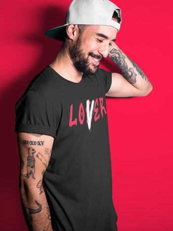 Jordan 4 Red Thunder Sneaker Match Tees Loser Lover Sneaker Tees Jordan 4 Red Thunder Sneaker Release Tees Unisex Shirts