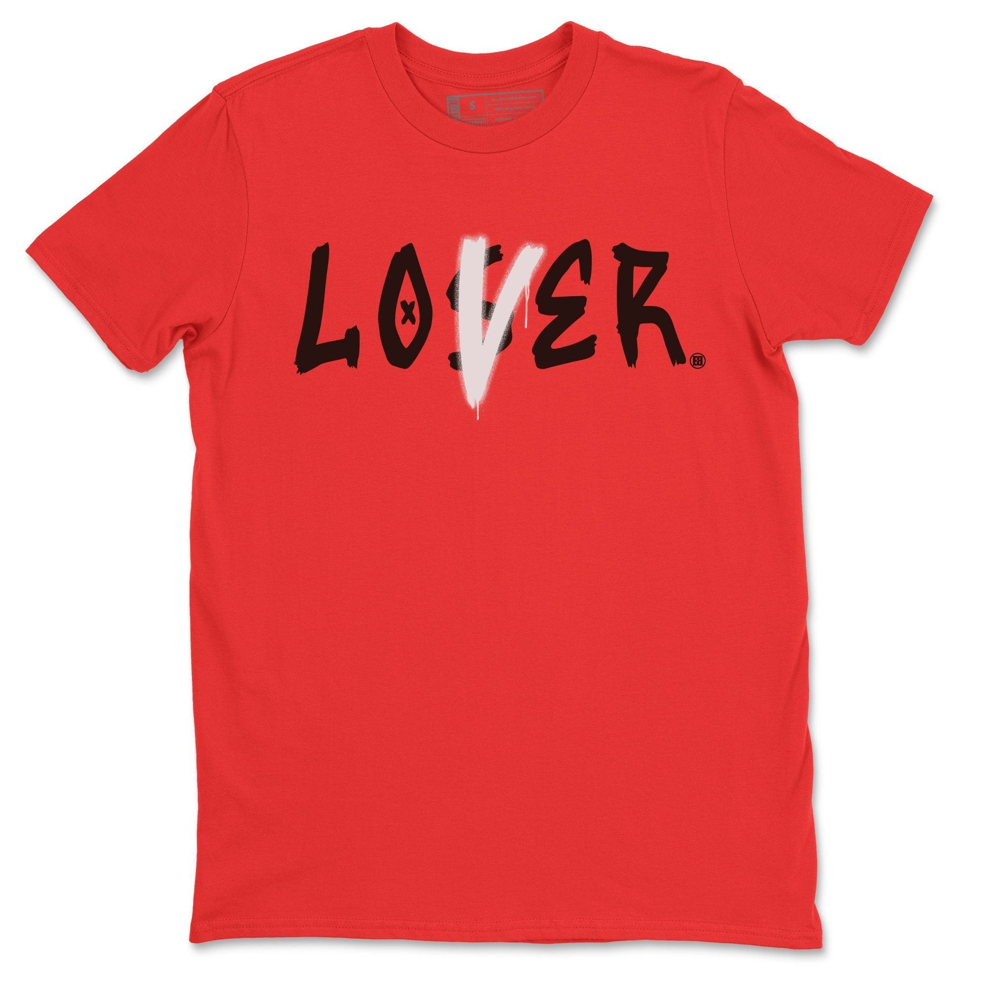 Jordan 4 Red Thunder Sneaker Match Tees Loser Lover Sneaker Tees Jordan 4 Red Thunder Sneaker Release Tees Unisex Shirts