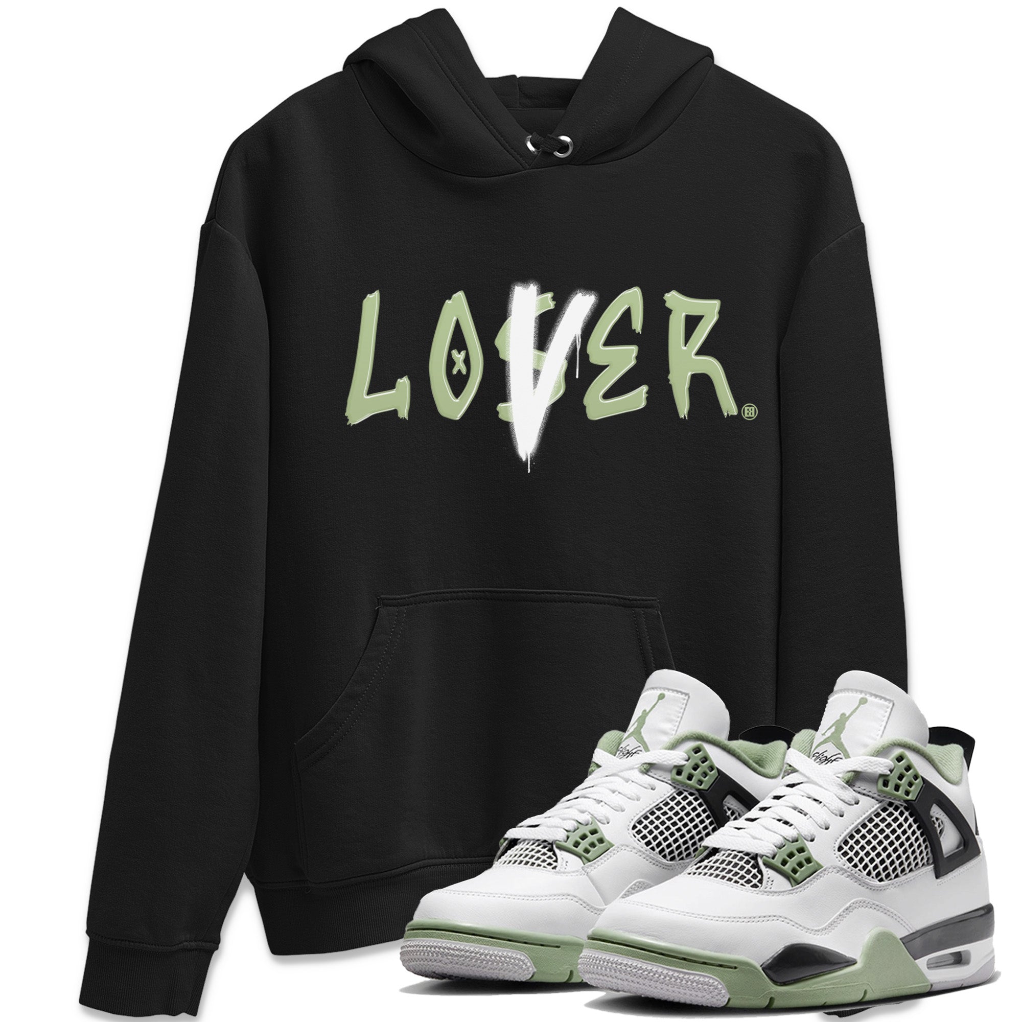 Jordan 4 Seafoam Sneaker Match Tees Loser Lover Sneaker Tees Jordan 4 Seafoam Sneaker Release Tees Unisex Shirts