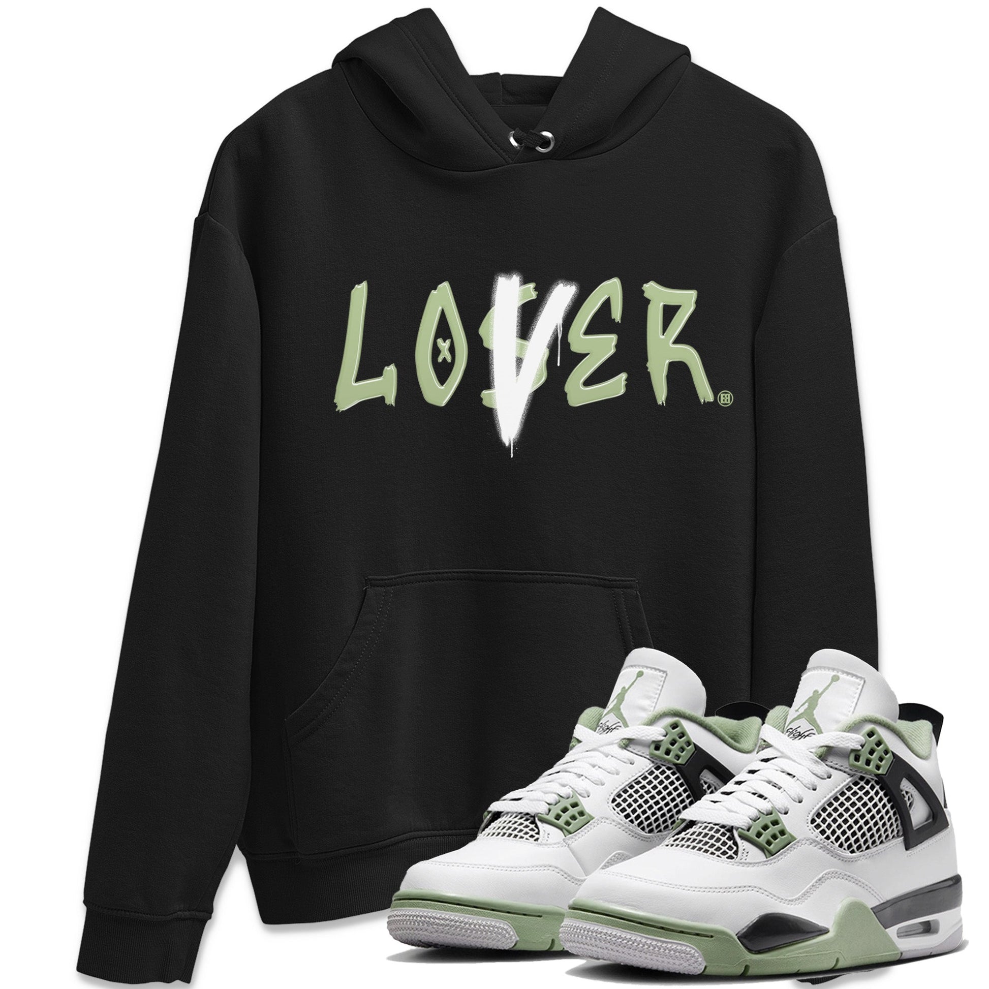 Jordan 4 Seafoam Sneaker Match Tees Loser Lover Sneaker Tees Jordan 4 Seafoam Sneaker Release Tees Unisex Shirts