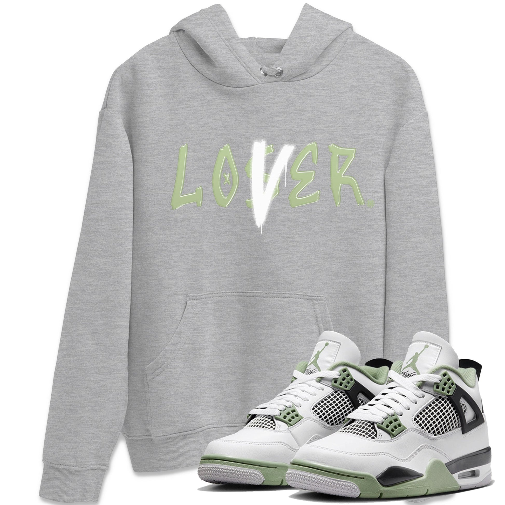 Jordan 4 Seafoam Sneaker Match Tees Loser Lover Sneaker Tees Jordan 4 Seafoam Sneaker Release Tees Unisex Shirts