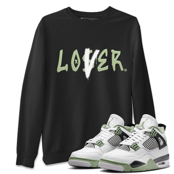 Jordan 4 Seafoam Sneaker Match Tees Loser Lover Sneaker Tees Jordan 4 Seafoam Sneaker Release Tees Unisex Shirts