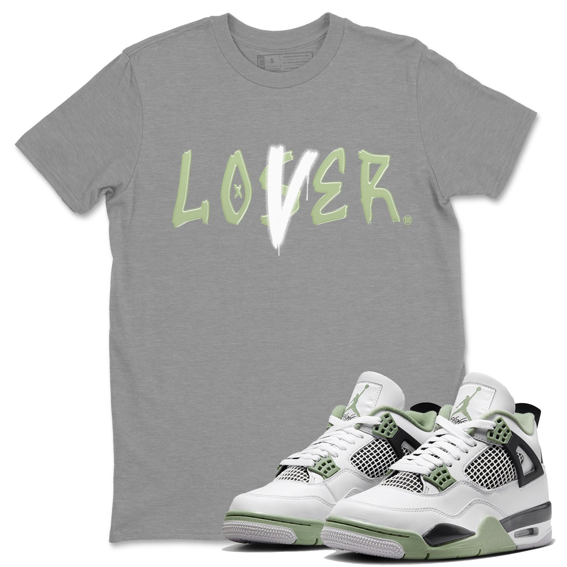 Jordan 4 Seafoam Sneaker Match Tees Loser Lover Sneaker Tees Jordan 4 Seafoam Sneaker Release Tees Unisex Shirts