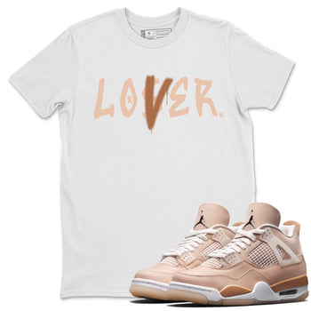 Jordan 4 Shimmer Sneaker Match Tees Loser Lover Sneaker Tees Jordan 4 Shimmer Sneaker Release Tees Unisex Shirts