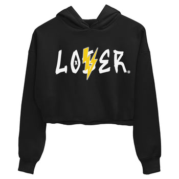Air Jordan 4 Thunder Sneaker Match Tees Loser Lover Sneaker Tees Air Jordan 4 Retro Thunder Tee Women's Shirts Black 2