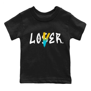 Jordan 5 Aqua Sneaker Match Tees Loser Lover Sneaker Tees Jordan 5 Aqua Sneaker Release Tees Kids Shirts