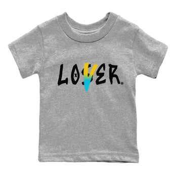 Jordan 5 Aqua Sneaker Match Tees Loser Lover Sneaker Tees Jordan 5 Aqua Sneaker Release Tees Kids Shirts