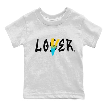 Jordan 5 Aqua Sneaker Match Tees Loser Lover Sneaker Tees Jordan 5 Aqua Sneaker Release Tees Kids Shirts
