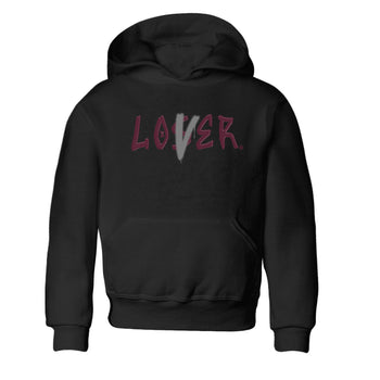 Air Jordan 5 Burgundy Sneaker Match Tees Loser Lover Jordan 5 Burgundy Tee Sneaker Release Tees Kids Shirts Black 2