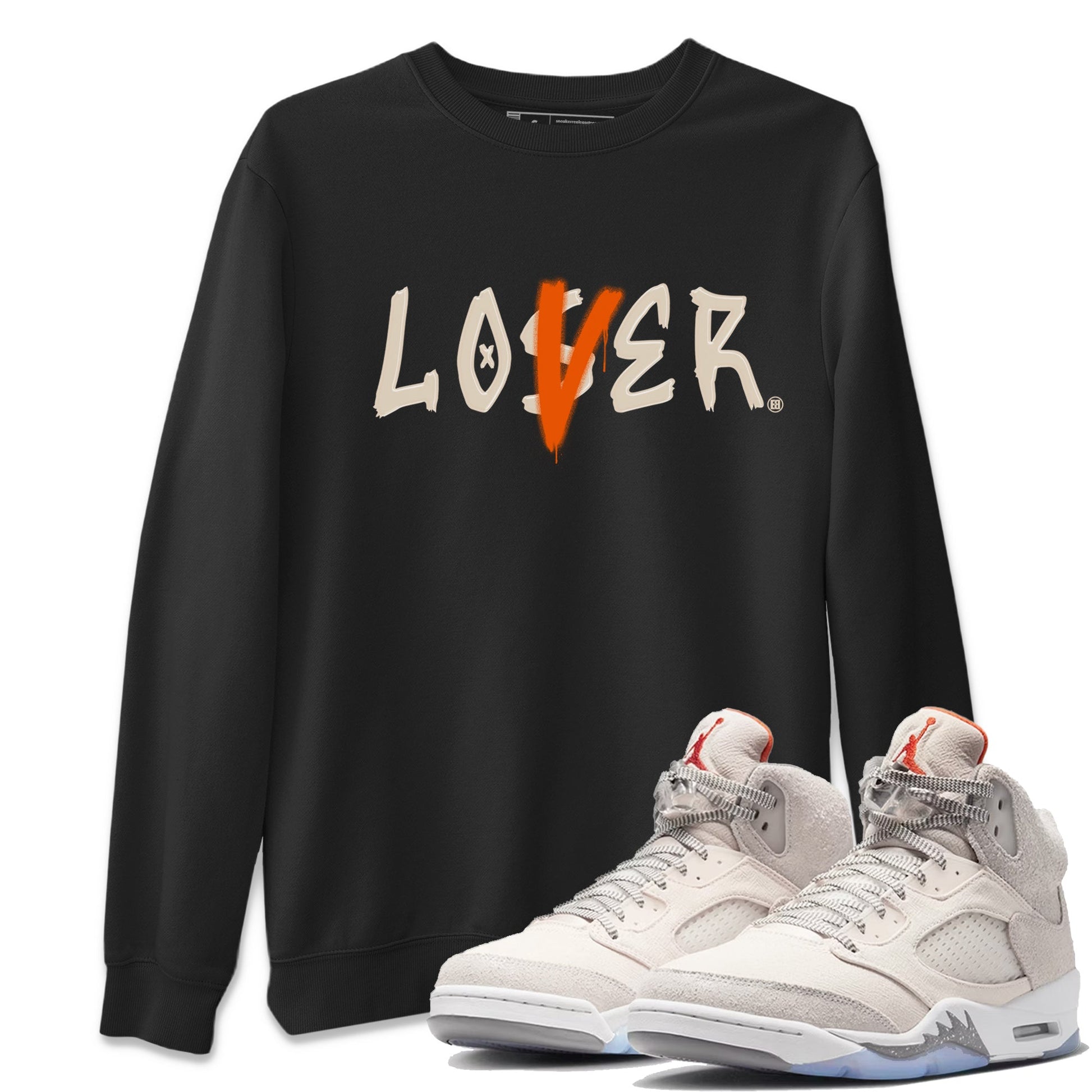 Jordan 5 Craft Tee Loser Lover Sneaker Tees Air Jordan 5 Craft Sneaker Release Tees Unisex Shirts Black 1