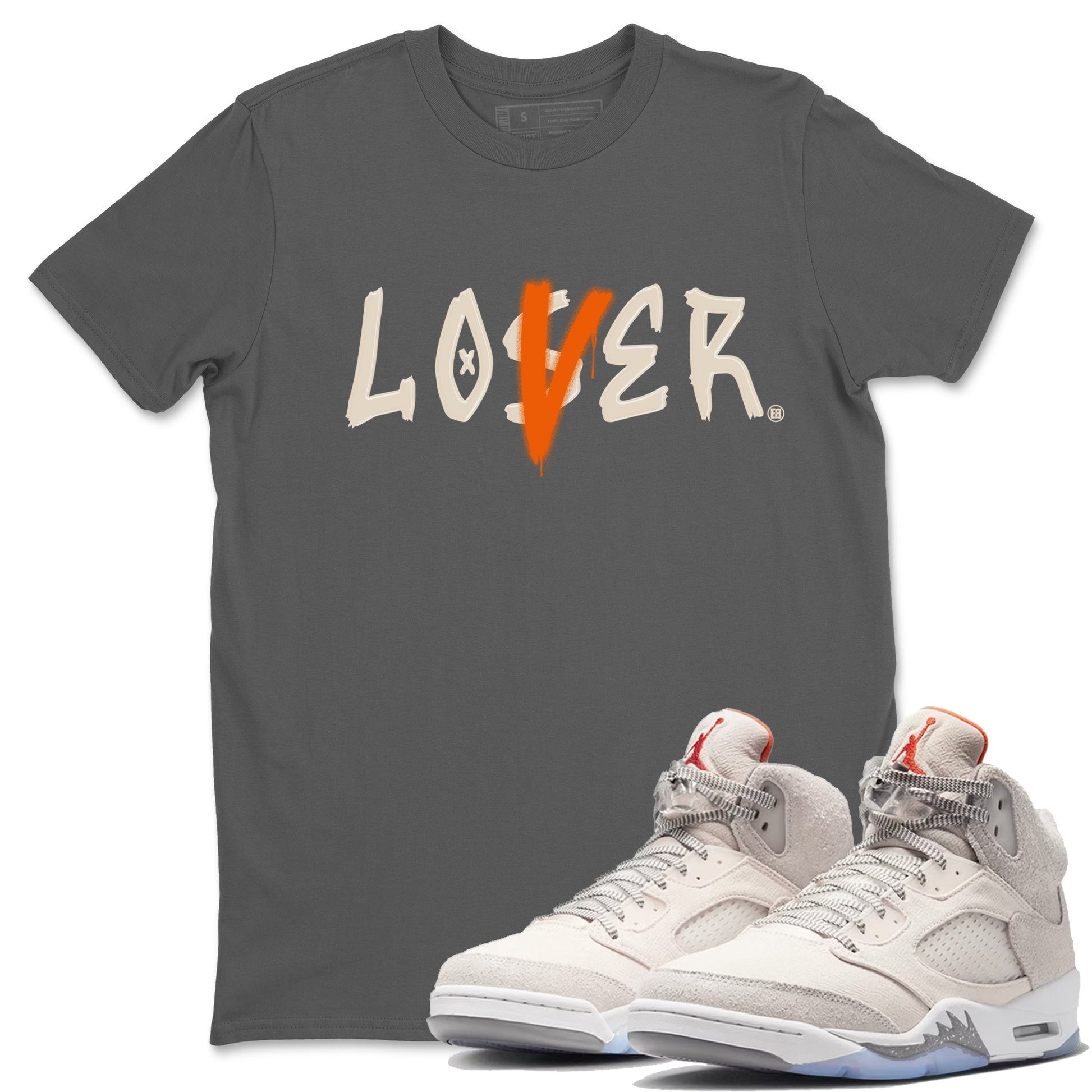 Jordan 5 Craft Tee Loser Lover Sneaker Tees Air Jordan 5 Craft Sneaker Release Tees Unisex Shirts Cool Grey 1