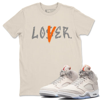 Jordan 5 Craft Tee Loser Lover Sneaker Tees Air Jordan 5 Craft Sneaker Release Tees Unisex Shirts Natural 1