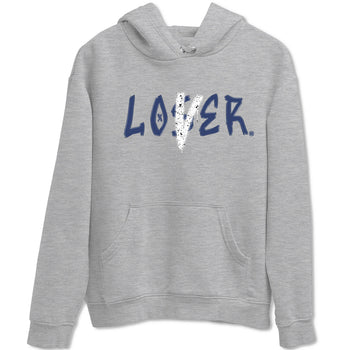 Jordan 5 Retro Midnight Navy shirt to match jordans Navy Loser Lover sneaker tees Air Jordan 5 Georgetown 5s Navy SNRT Sneaker Tees Unisex Navy 5s Sneaker Matching Clothes Heather Grey 2 T-Shirt
