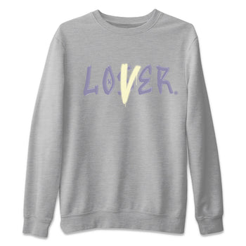 Air Jordan 5 Indigo Haze Sneaker Match Tees Loser Lover 5s Indigo Haze Tee Sneaker Release Tees Unisex Shirts Heather Grey 2