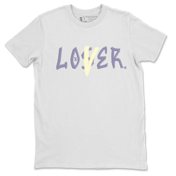 Air Jordan 5 Indigo Haze Sneaker Match Tees Loser Lover 5s Indigo Haze Tee Sneaker Release Tees Unisex Shirts White 2