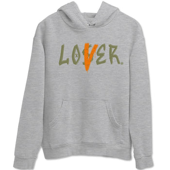 5s Olive shirt to match jordans Loser Lover sneaker tees Air Jordan 5 Retro Olive SNRT Sneaker Release Tees unisex cotton Heather Grey 2 crew neck shirt