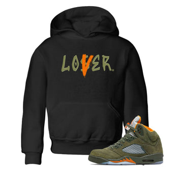 5s Olive shirt to match jordans Loser Lover sneaker tees Air Jordan 5 Olive SNRT sneaker release tees baby toddler Black 1 cotton Shirt