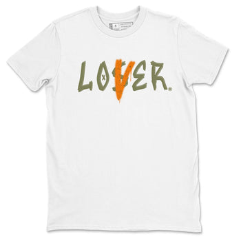5s Olive shirt to match jordans Loser Lover sneaker tees Air Jordan 5 Retro Olive SNRT Sneaker Release Tees unisex cotton White 2 crew neck shirt