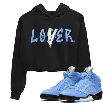 Jordan 5 UNC Sneaker Match Tees Loser Lover Sneaker Tees Jordan 5 UNC Sneaker Release Tees Women's Shirts