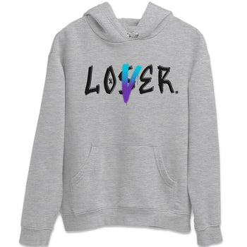AJ6 Aqua Sneaker Match Tees Loser Lover Sneaker Tees Air Jordan 6 Aqua SNRT Sneaker Release Tees Unisex Shirts Heather Grey 2