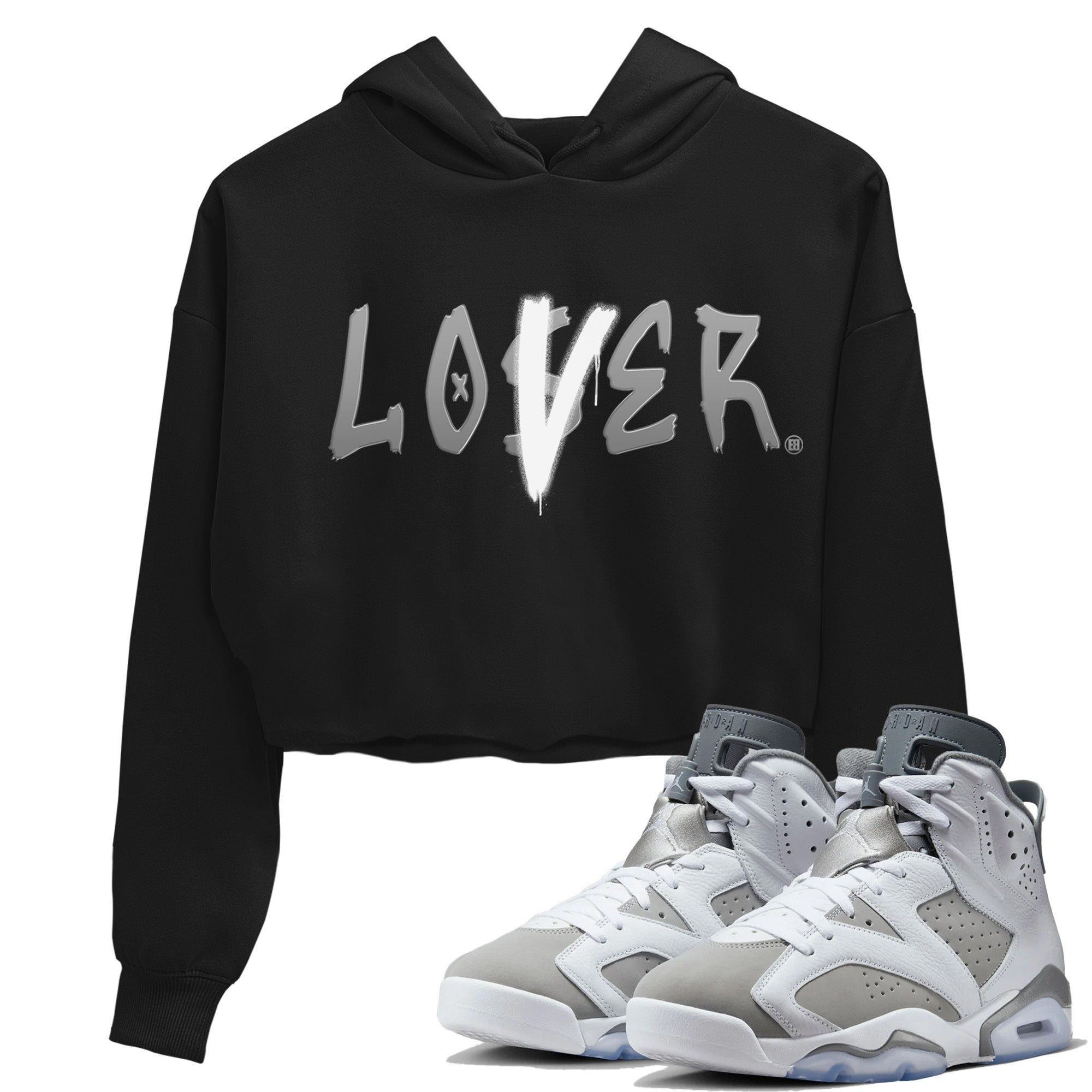 Jordan 6 Cool Grey Sneaker Match Tees Loser Lover Sneaker Tees Jordan 6 Cool Grey Sneaker Release Tees Women's Shirts