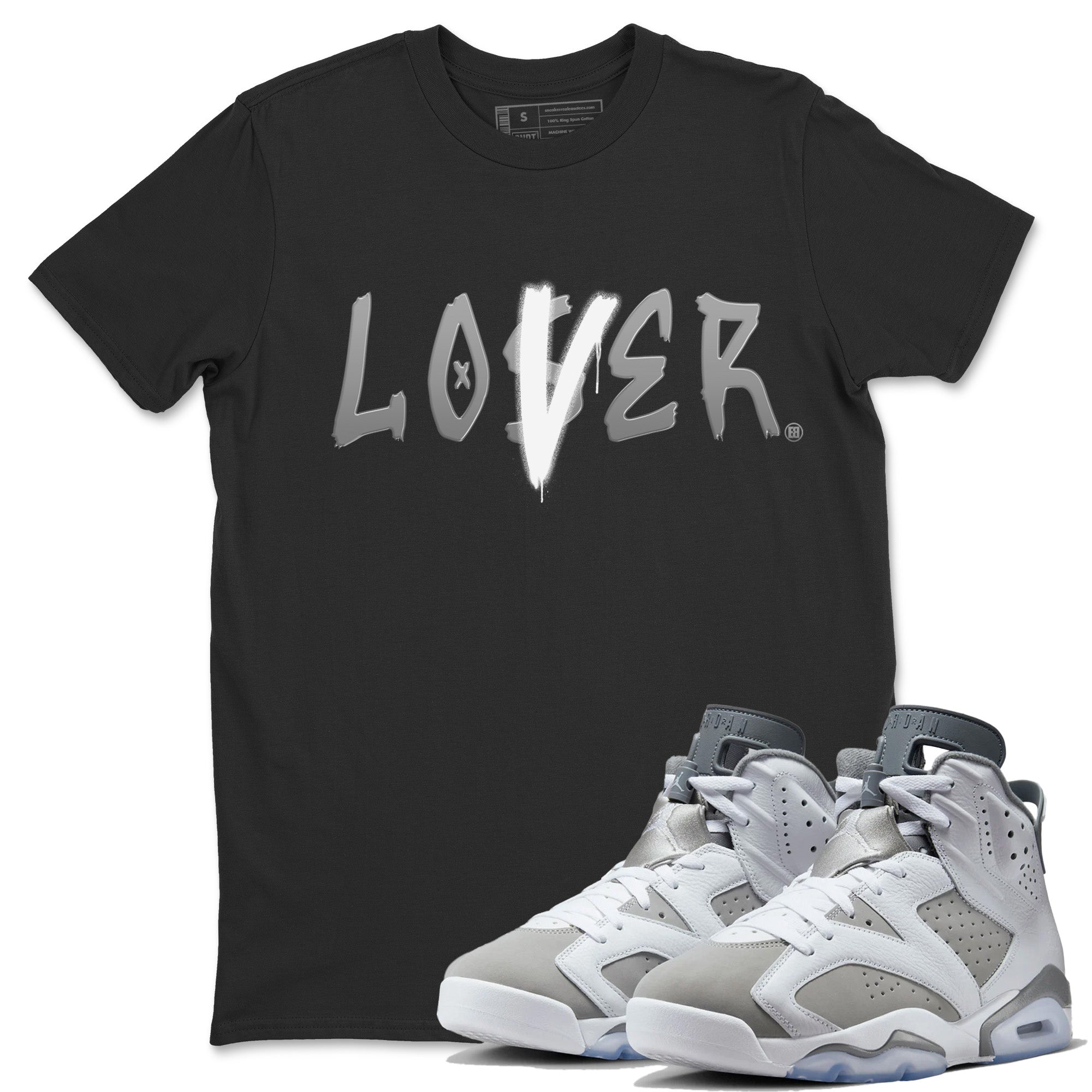 Jordan 6 Cool Grey Sneaker Match Tees Loser Lover Sneaker Tees Jordan 6 Cool Grey Sneaker Release Tees Unisex Shirts