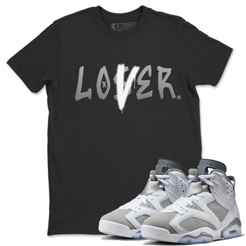 Jordan 6 Cool Grey Sneaker Match Tees Loser Lover Sneaker Tees Jordan 6 Cool Grey Sneaker Release Tees Unisex Shirts