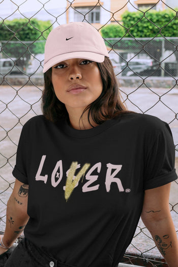 Jordan 6 Gold Hoops Sneaker Match Tees Loser Lover Sneaker Tees Jordan 6 Gold Hoops Sneaker Release Tees Unisex Shirts