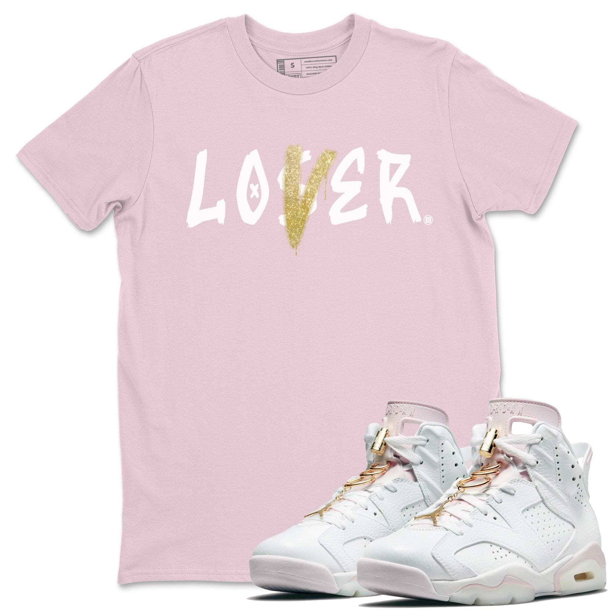 gold hoops jordan 6 shirt