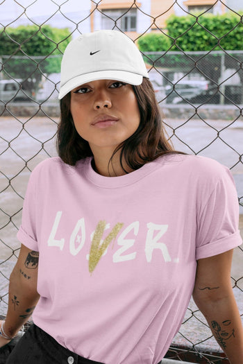 Jordan 6 Gold Hoops Sneaker Match Tees Loser Lover Sneaker Tees Jordan 6 Gold Hoops Sneaker Release Tees Unisex Shirts