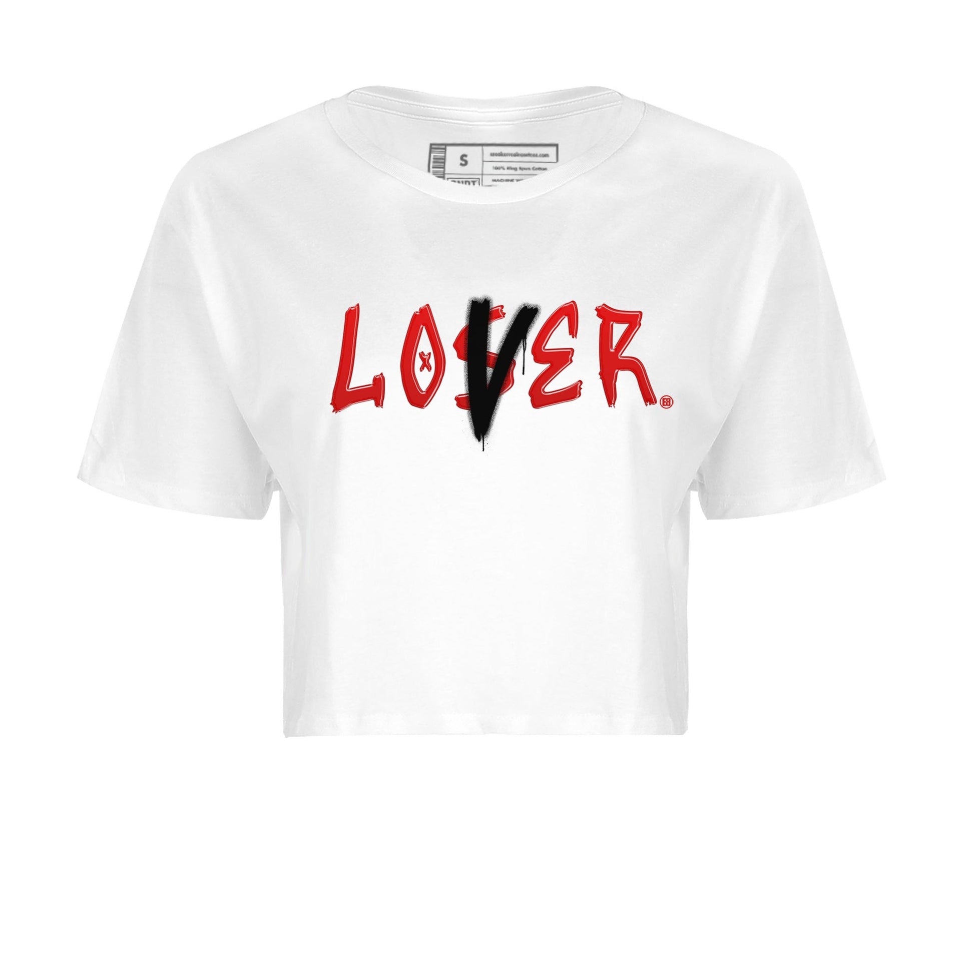Air Jordan 6 Toro Bravo Sneaker Match Tees Loser Lover Sneaker Tees AJ6 Toro Bravo Shirt Women's Shirts White 2