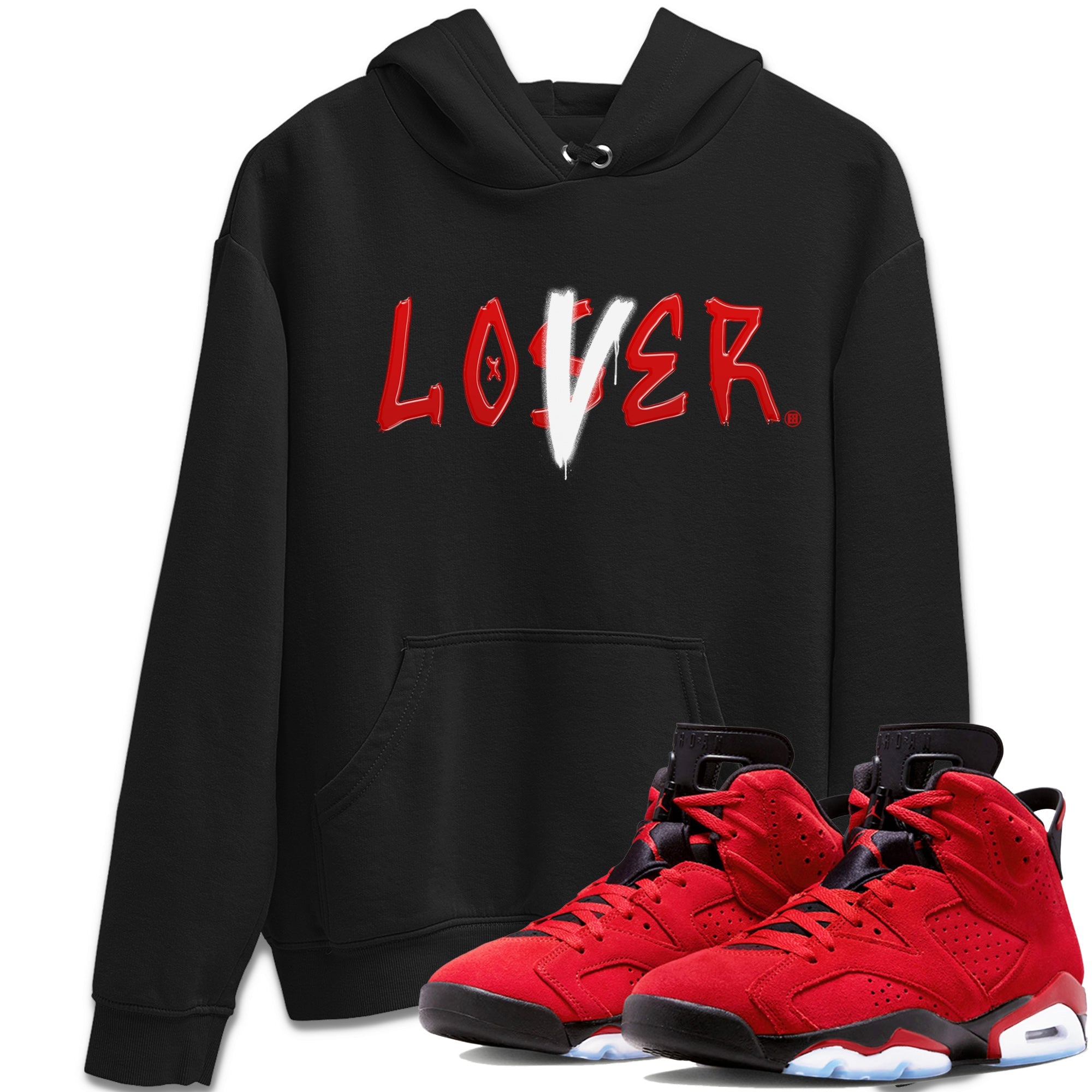 Air Jordan 6 Toro Bravo Sneaker Match Tees Loser Lover Sneaker Tees AJ6 Toro Bravo Shirt Unisex Shirts Black 1