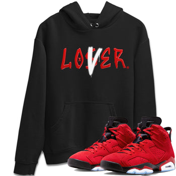 Air Jordan 6 Toro Bravo Sneaker Match Tees Loser Lover Sneaker Tees AJ6 Toro Bravo Shirt Unisex Shirts Black 1